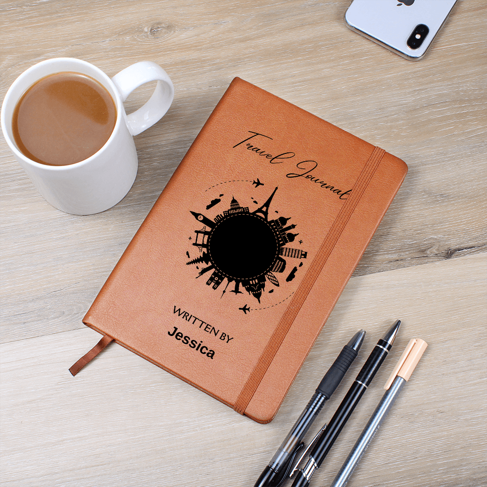 Custom Travel Journal, Personalized Diary, Adventure Journal,  Personalized Leather Planner Gift , Travel Planning Notebook, Gift for Travelers