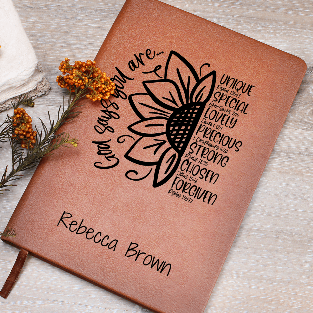 God says you are  journal