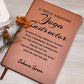 Personalized Yoga Instructor Journal, Difference Maker Journal, Custom Name Leather Journal, Gift For a , Appreciation Gift, Birthday Gift