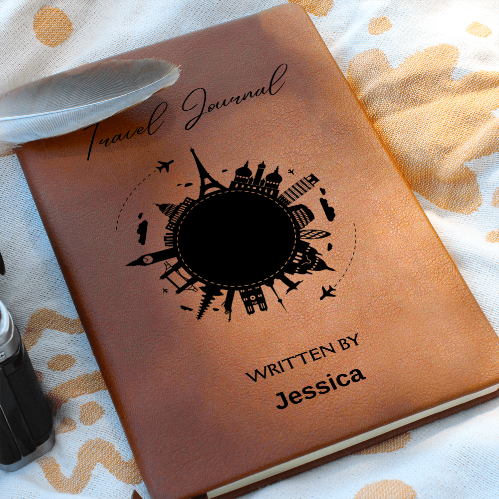 Custom Travel Journal, Personalized Diary, Adventure Journal,  Personalized Leather Planner Gift , Travel Planning Notebook, Gift for Travelers
