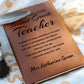 Personalized Second Grade Teacher, Difference Maker Journal, Custom Name Leather Journal, Gift For a Second Grade Teacher, Appreciation Gift, Birthday Gift