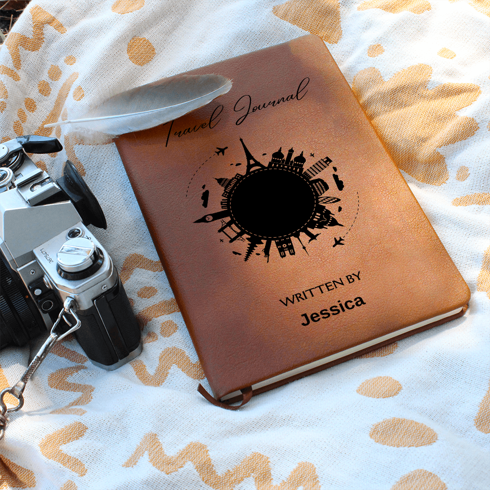 Custom Travel Journal, Personalized Diary, Adventure Journal,  Personalized Leather Planner Gift , Travel Planning Notebook, Gift for Travelers