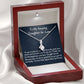 To My Amazing  Daughter In Law Alluring  Necklace, Birthday Gift For My Daughter In Law, Wedding  Day Gift, Meaningful Gift. To My Bonus Daughter Gift.