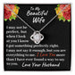 Love Knot To My Beautiful Wife Perfect