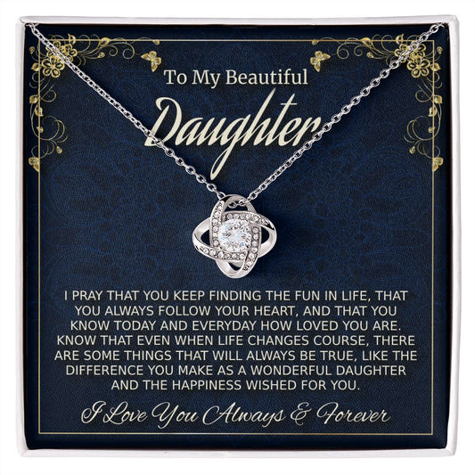 Daughter Love Knot Updated Amazon 1 Beautiful Love Knot