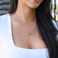 To My Daughter On Her Graduation Day Interlocking Hearts Necklace, Graduation Gift For Her, Mother To Daughter Gift, Unique Graduation Gift From Mom