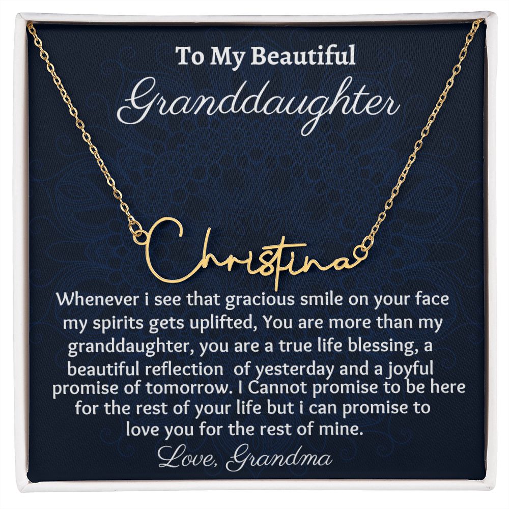 New Grandma Necklace Never Knew Grandmother Gift Gutsy Goodness Adult  Female Bronze Metal Jewelry - Walmart.com