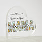 Acrylic Night Light for Mom, Mothers Day Gift