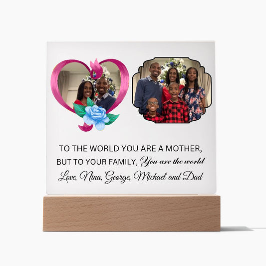 Sample Acrylic Plaque