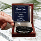Gift for Son In Law, Men's Bracelet, Bonus Son Gift, Birthday Gift, Wedding Gift From Mother In Law Present for Son In Law