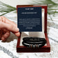 To My  Son Love You Forever Bracelet, Wedding Day From Dad, Meaningful Gift For Son, Christmas Gift For My Son, Gift From Dad.