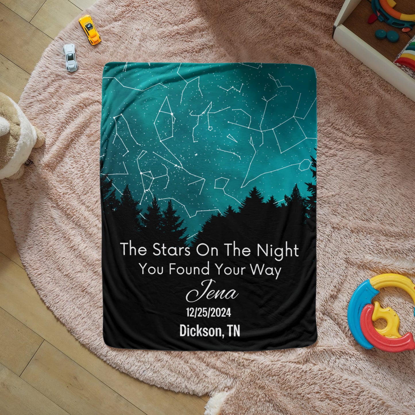 Sherpa Fleece Star Blanket