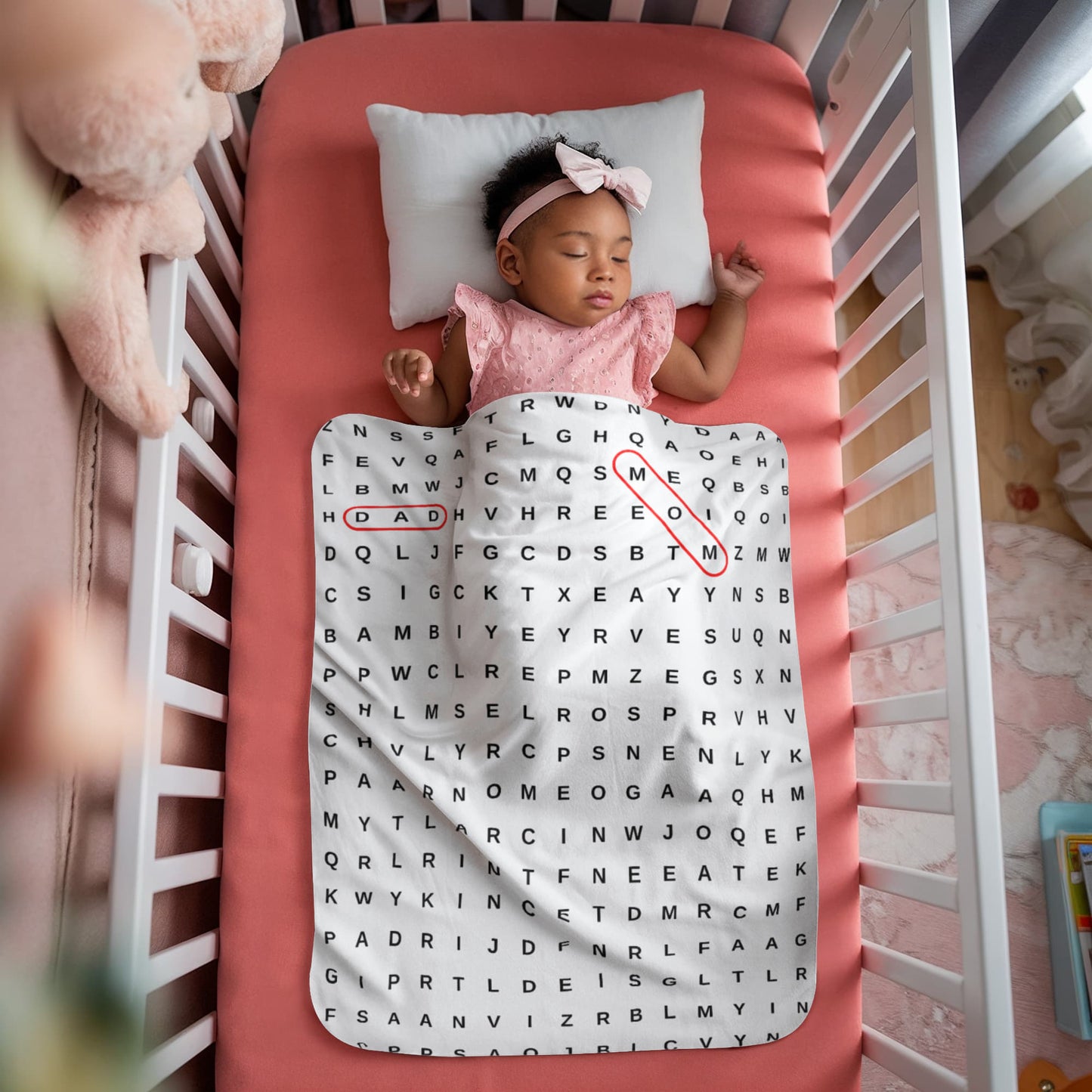 Sherpa Crossword Blanket
