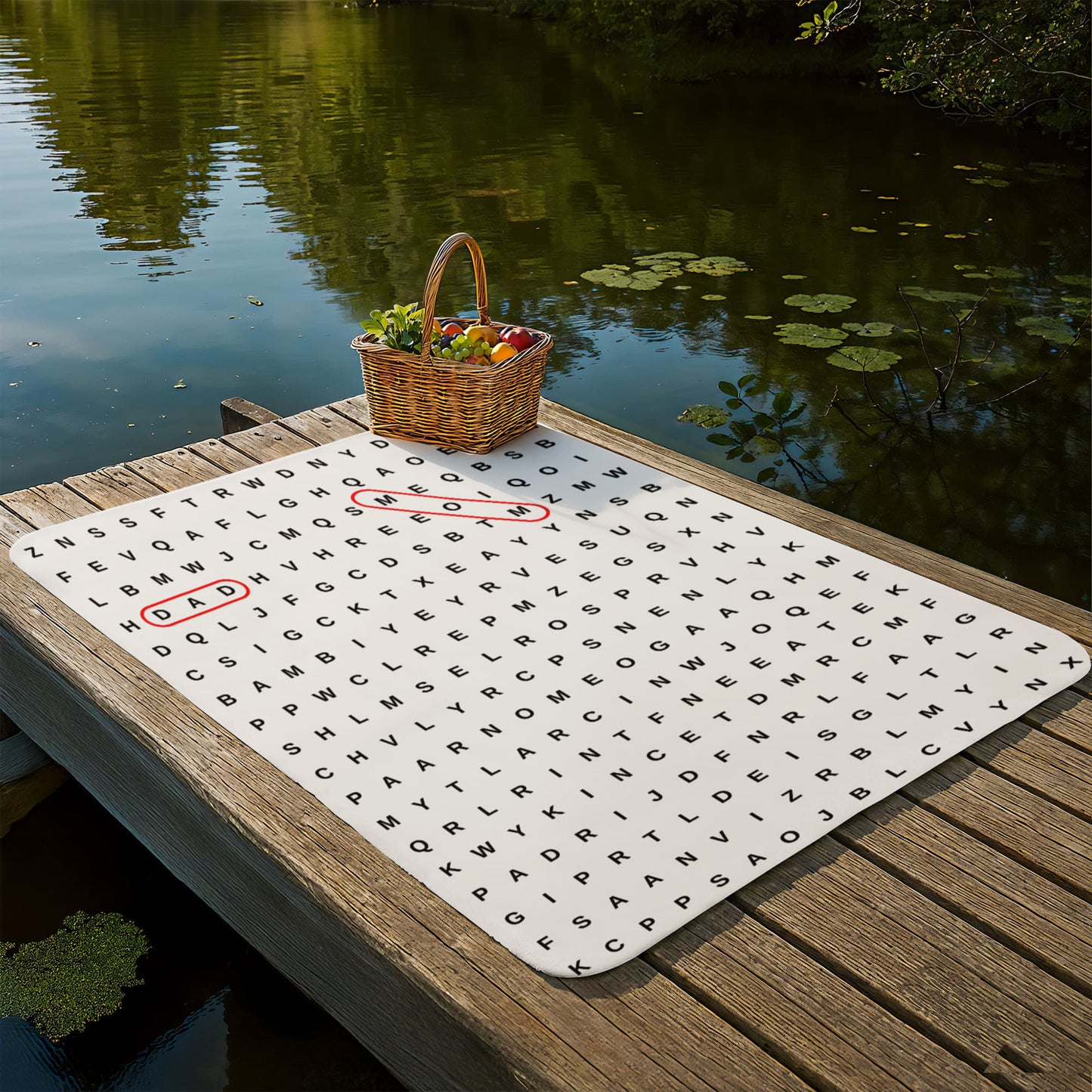 Sherpa Crossword Blanket