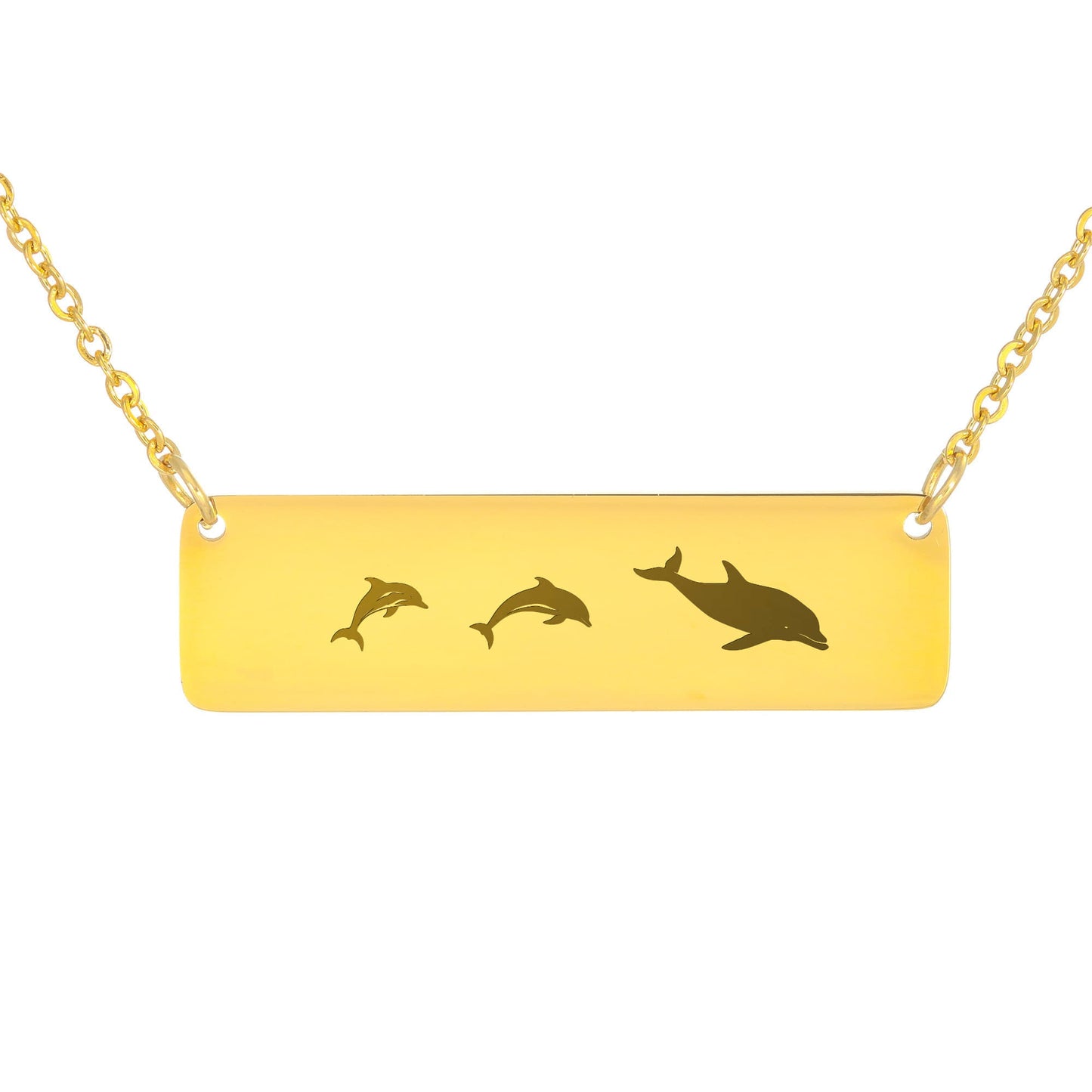Mermaid Mama Jewelry Gift, Mom Birthday Gift, Mom Baby Necklace, Engraved Bar Necklace.