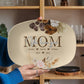 Floral design platter for mom