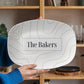Distressed Diamond Aztek, Boho, Farmhouse Style Personalized Platters, Pattern Design