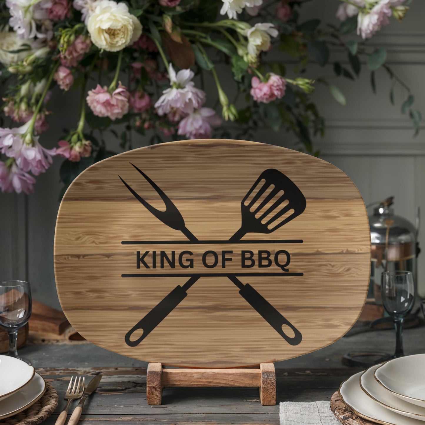 Personalised Enamel Serving Platter