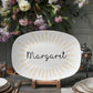 Personalized Platter | Custom Wedding Gift | Bridal Shower, House Warming or Anniversary Gift Ideas | Family Last Name Serving Dish Plate