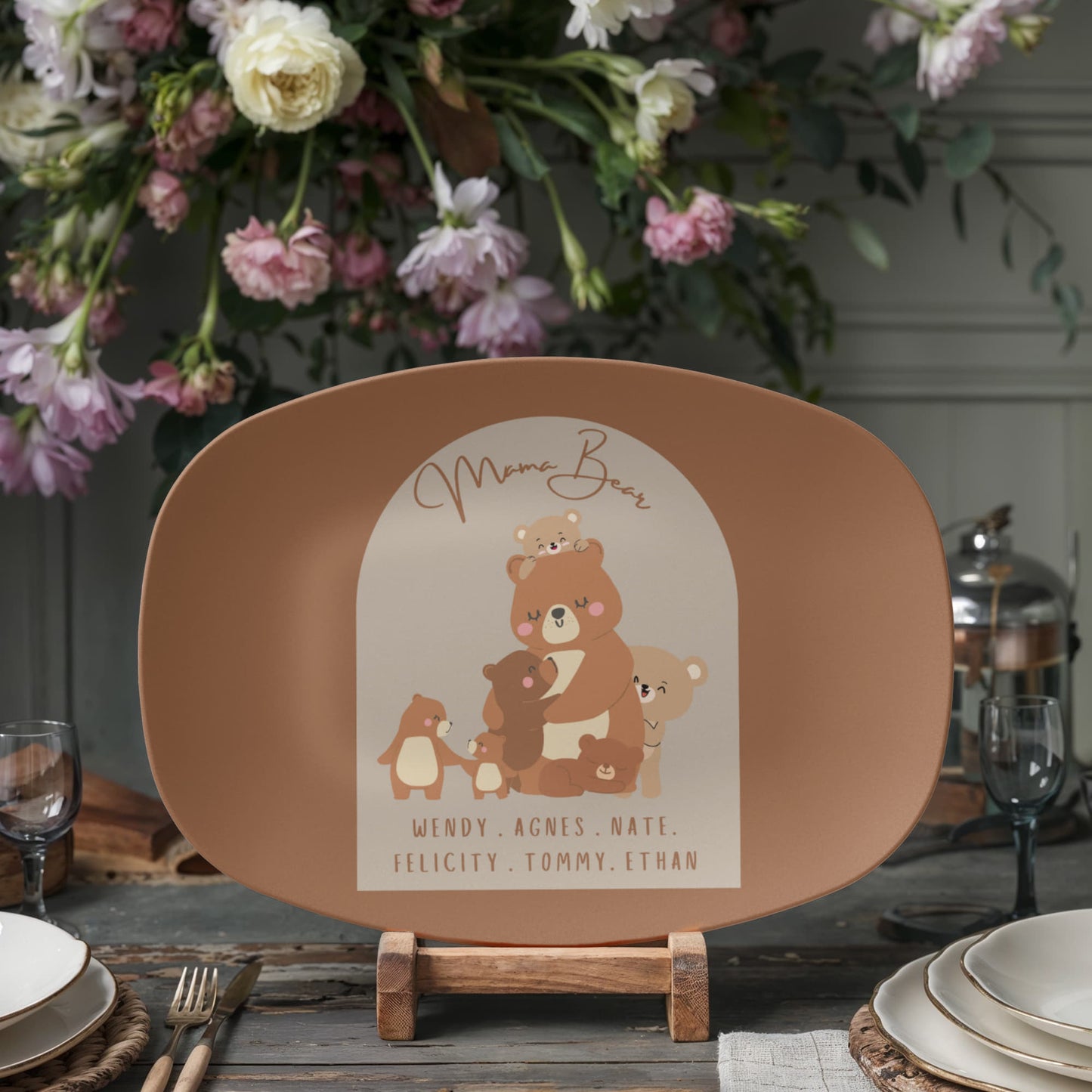 Mama bear platter