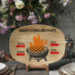 Papa's Grilling Plate For Grandpa Grilling Plate For Dad Grilling Platter Fathers Day, Personalized Kitchen Gift BBQ Grill Gift For Men D018