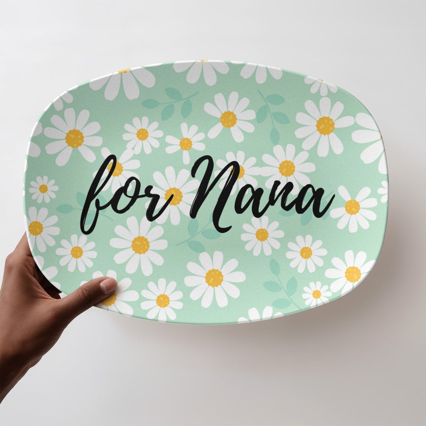 Personalize Platter Gift for Grandma | Custom Mother's Day Gift for Mom, Grandparent Gift from Grandkids, Grandma's Greatest Blessings