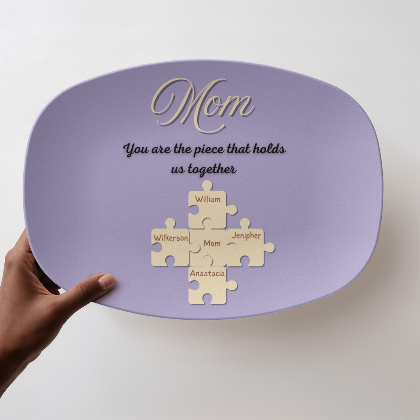 Puzzle platter