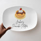 Personalized Pancake Platter, Pancake Lovers, Gift For Him Her, Funny Platter, Custom Serving Platter, Funny Gifts For Dad, Custom Name