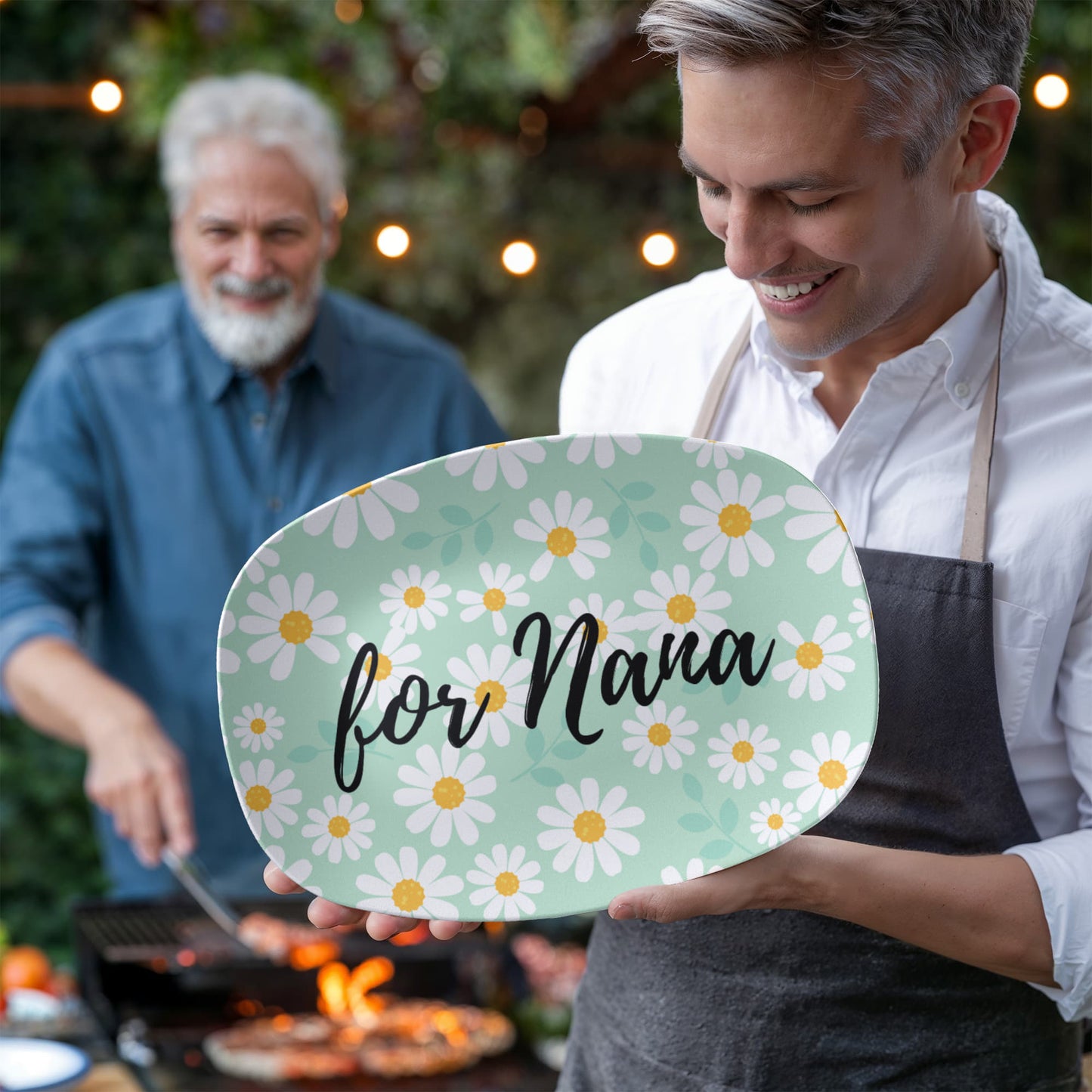 Personalize Platter Gift for Grandma | Custom Mother's Day Gift for Mom, Grandparent Gift from Grandkids, Grandma's Greatest Blessings