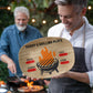 Papa's Grilling Plate For Grandpa Grilling Plate For Dad Grilling Platter Fathers Day, Personalized Kitchen Gift BBQ Grill Gift For Men D018