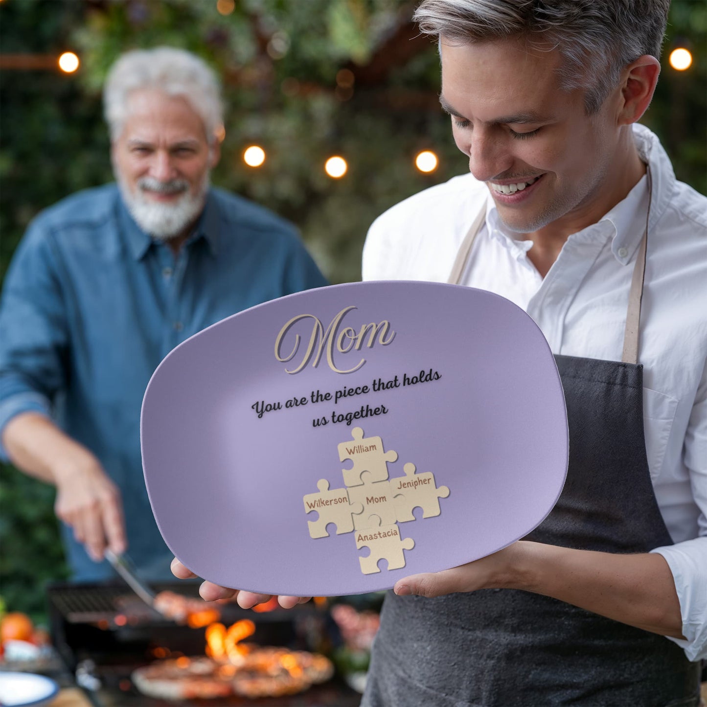 Puzzle platter
