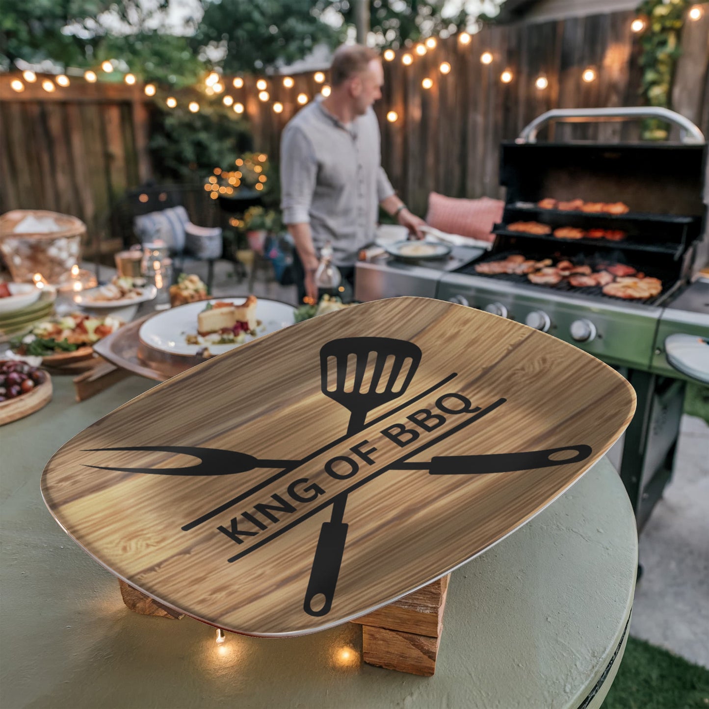 Personalised Enamel Serving Platter