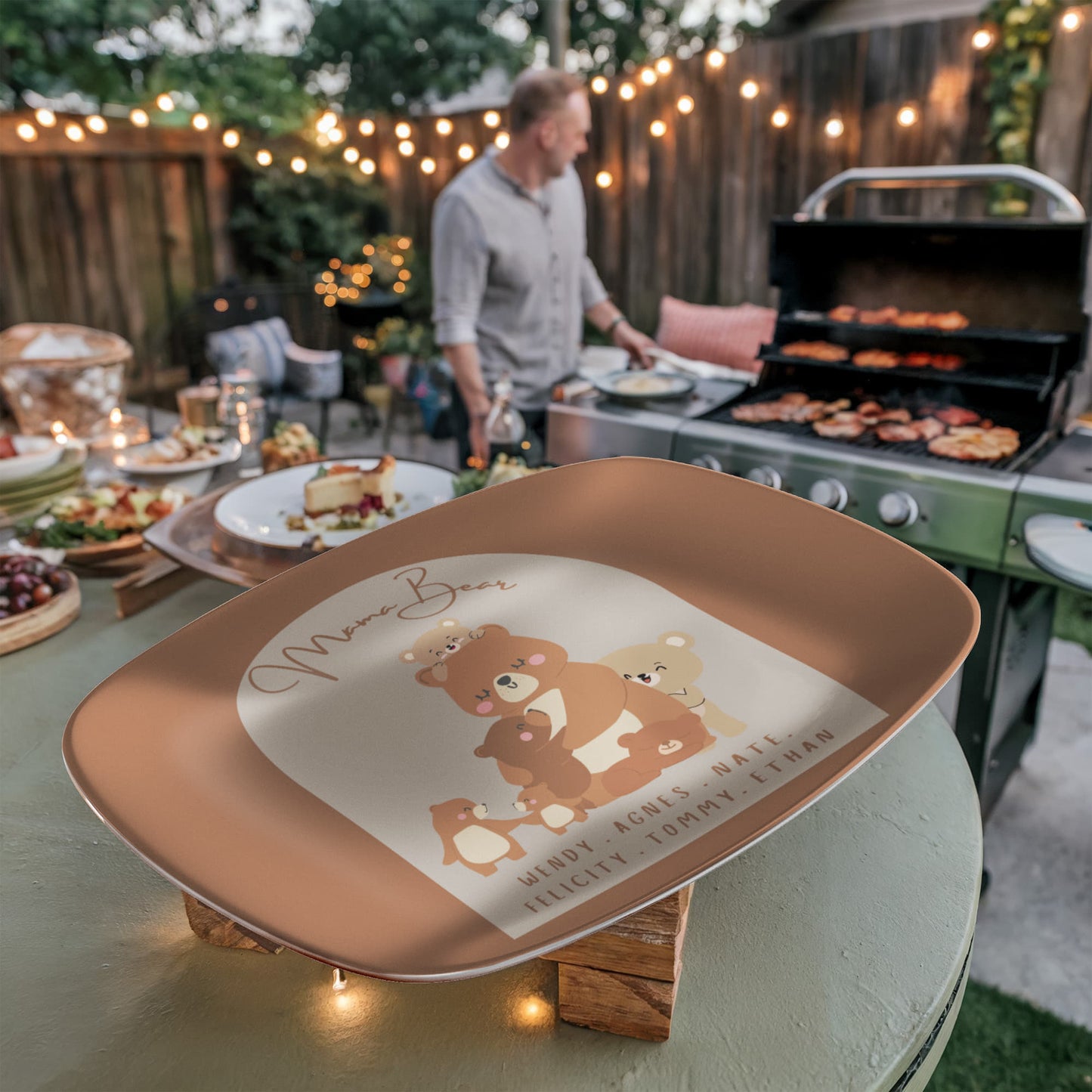 Mama bear platter