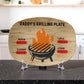 Papa's Grilling Plate For Grandpa Grilling Plate For Dad Grilling Platter Fathers Day, Personalized Kitchen Gift BBQ Grill Gift For Men D018