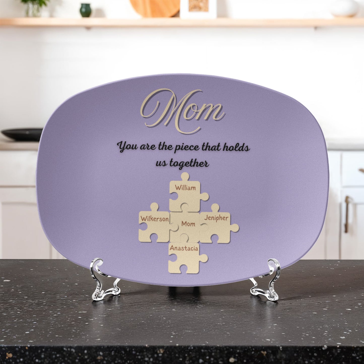 Puzzle platter
