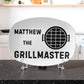 The Grill father BBQ Grilling Personalized Plate, funny unique custom gift for grill bbq master dads, chef dad grilling platter