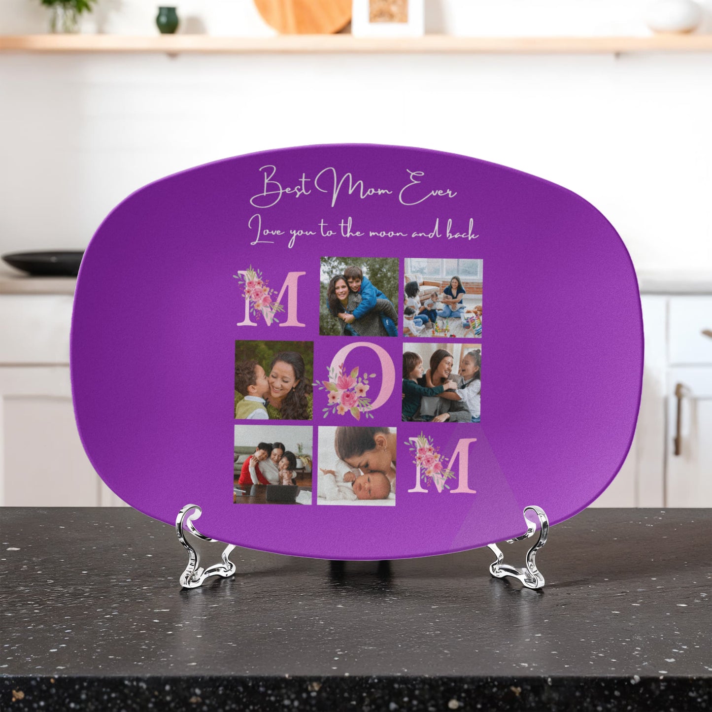 Love you to the moon and back, mom platter