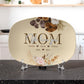 Floral design platter for mom