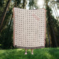 Custom Word Search Mom Woven Blanket, Personalized Kids Names Blanket, Decorative Throw, Mothers Day or Mom's Birthday Gift Custom Blanket