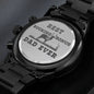 Best Bucking Bonus Dad Men's Watch Gift For Stepdad Father’s Day Gift, Hunting Step Dad Gift