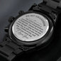 To My Grandson Watch Gift, Christmas or Birthday Gift For Grandson From Grandmother, Grandkids Gift