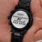 Best Bucking Bonus Dad Men's Watch Gift For Stepdad Father’s Day Gift, Hunting Step Dad Gift