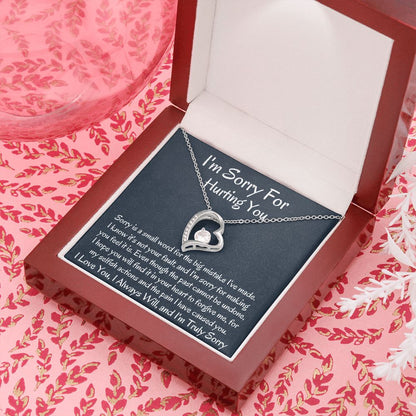 To My Lovely Wife, Forever Love Necklace, Birthday Gift For Her, Christmas Gift