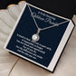A Truly Amazing Childcare Provider Gift, Eternal Hope Necklace, Appreciation Gift For A Childcare Provider, Jewelry Gift For Women, Christmas Gift.