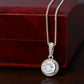 To My Mother-In-Love Eternal Hope Necklace, Birthday Gift For My Mother-In-Love, Birthday Gift For Husband's Mom, Mothers Day Gift, Wedding Anniversary Gift, From Daughter-In-Love.