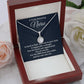 To A Truly Amazing Nurse, Eternal Hope Necklace, Appreciation Gift For Nurse Mom, Mothers Day Gift, Christmas Gift, Women Jewelry, From Proud Son.