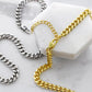 To My Man Cuban Link Chain, Birthday or Anniversary Gift for Him, Christmas Gift, Gift For Him