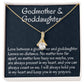 Godmother & Goddaughter Gifts, Alluring Beauty Necklace, Birthday Gift For Her, Christmas Gift, I Love You F