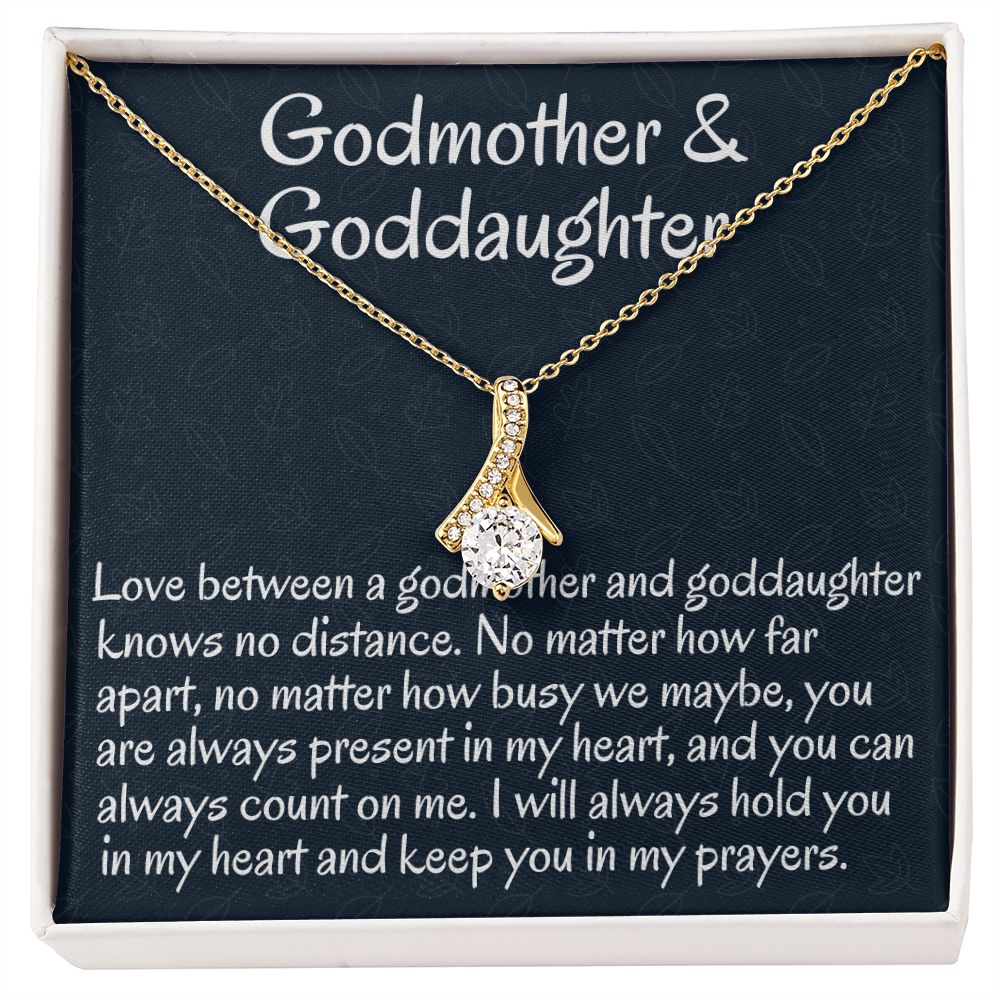 Godmother & Goddaughter Gifts, Alluring Beauty Necklace, Birthday Gift For Her, Christmas Gift, I Love You F