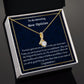 To An Amazing New Optician Alluring Beauty Necklace, New Optician Gift, Med School Grad, Meaningful Gift,  Women Jewelry